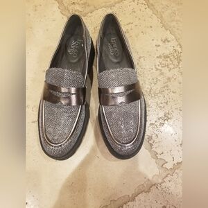 Glitter silver Franco Sarto Shoes